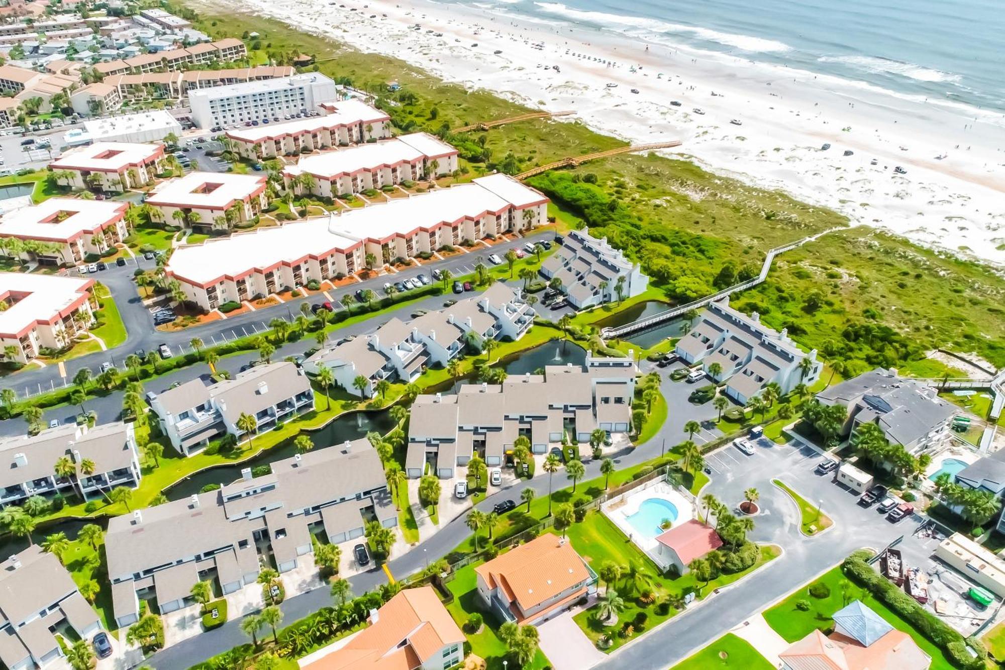 Seawinds Oceanfront Condo Сент-Огастин Экстерьер фото